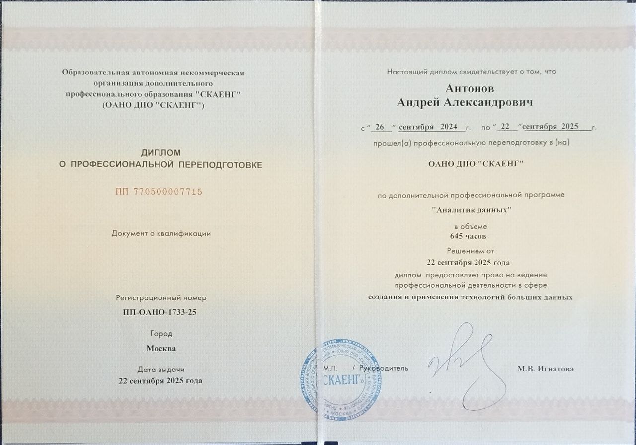 сертификат 1