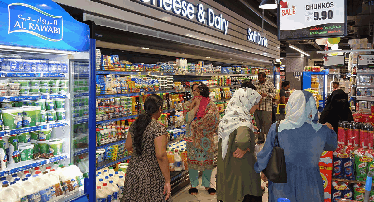 Цены на еду и продукты в Дубае
